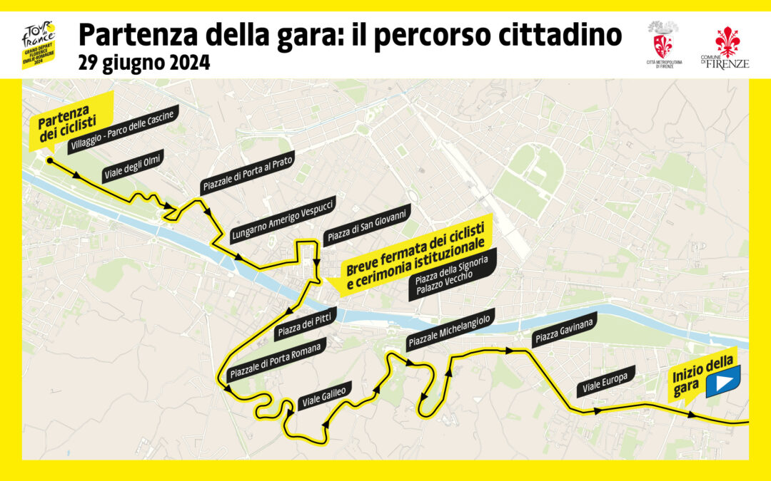 Tour de France a Firenze: ecco tutte le info